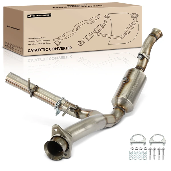 1-PC Catalytic Converter, Right Passenger Side, Fit Federal Emissions, A-Premium APCCT374