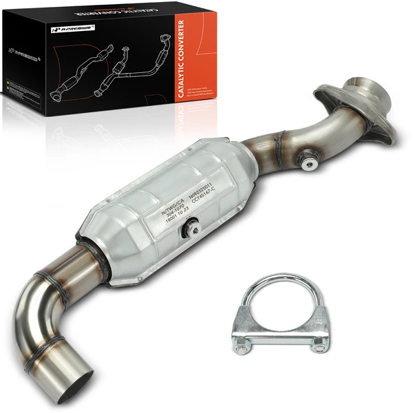 1-PC Catalytic Converter, Left Driver Side, Fit Federal Emissions, A-Premium APCCT519