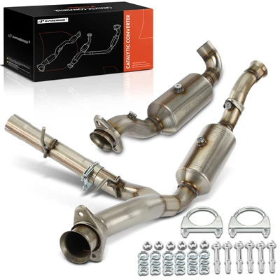 2 Pcs Left & Right Catalytic Converter