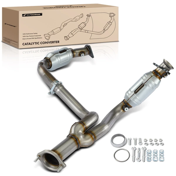 2006 GMC Sierra 1500 1-PC Catalytic Converter Exhaust Fit Federal Emissions A-Premium APCCT636