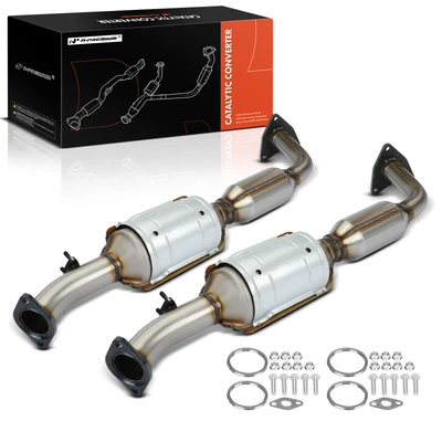 2 Pcs Left & Right Catalytic Converter