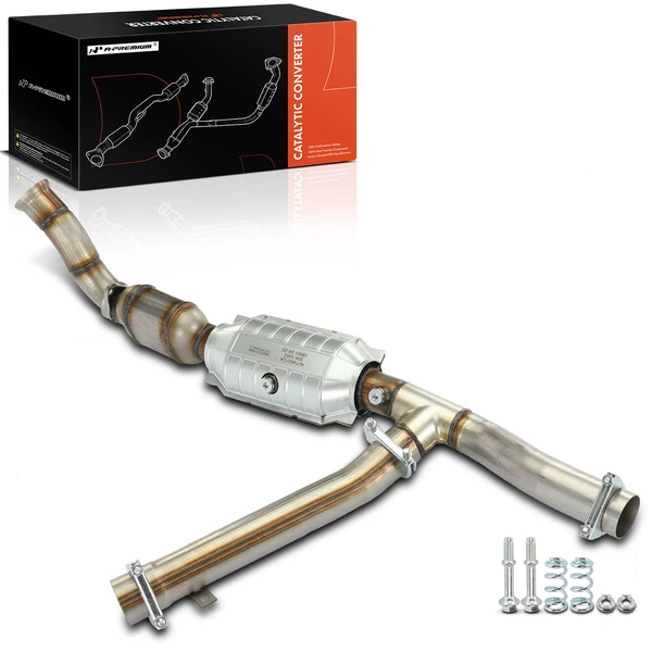 1997-2003 Ford F-150 1-PC Catalytic Converter Right Passenger Side Fit Federal Emissions A-Premium APCCT089