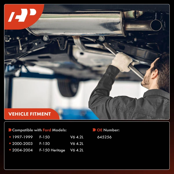 1-PC Catalytic Converter, Left Driver Side, Fit Federal Emissions, A-Premium APCCT090