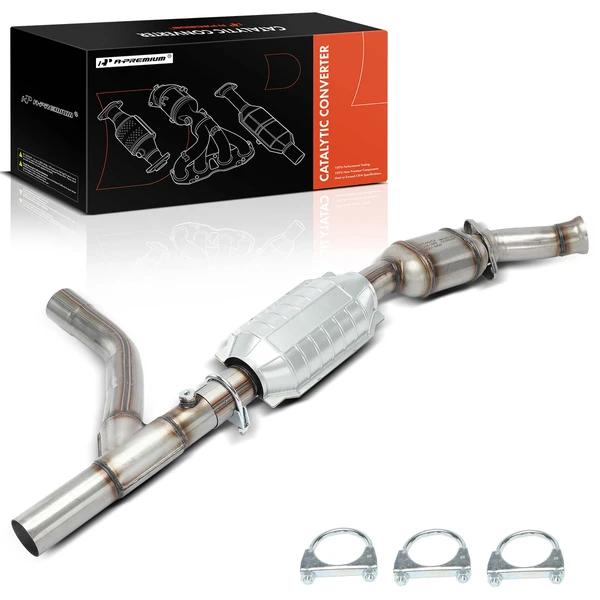 1-PC Catalytic Converter, Right Passenger Side, Fit Federal Emissions, A-Premium APCCT546