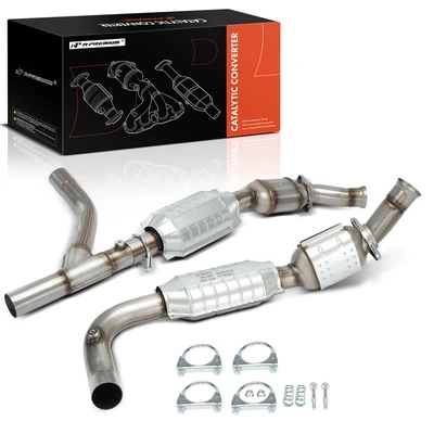 2 Pcs Left & Right Catalytic Converter