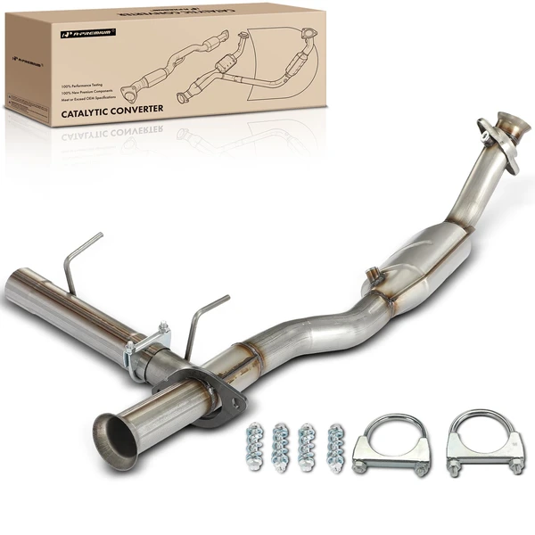 2005-2006 Ford Expedition 1-PC Catalytic Converter Right Passenger Side Fit Federal Emissions A-Premium APCCT094