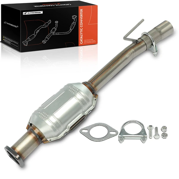 1-PC Catalytic Converter, Rear Side, Fit Federal Emissions, A-Premium APCCT395