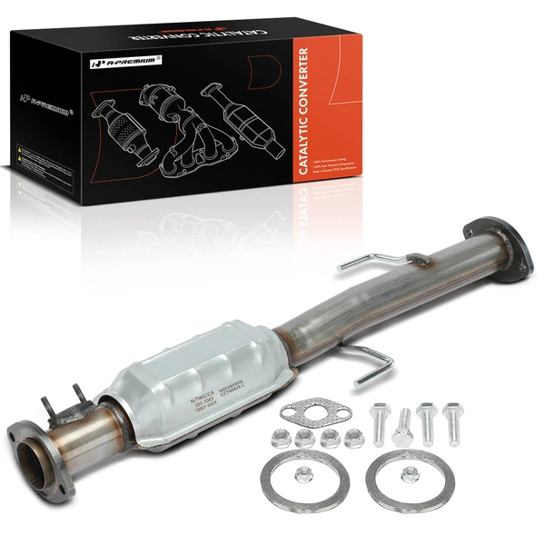 1-PC Catalytic Converter, Rear Side, Fit Federal Emissions, A-Premium APCCT558