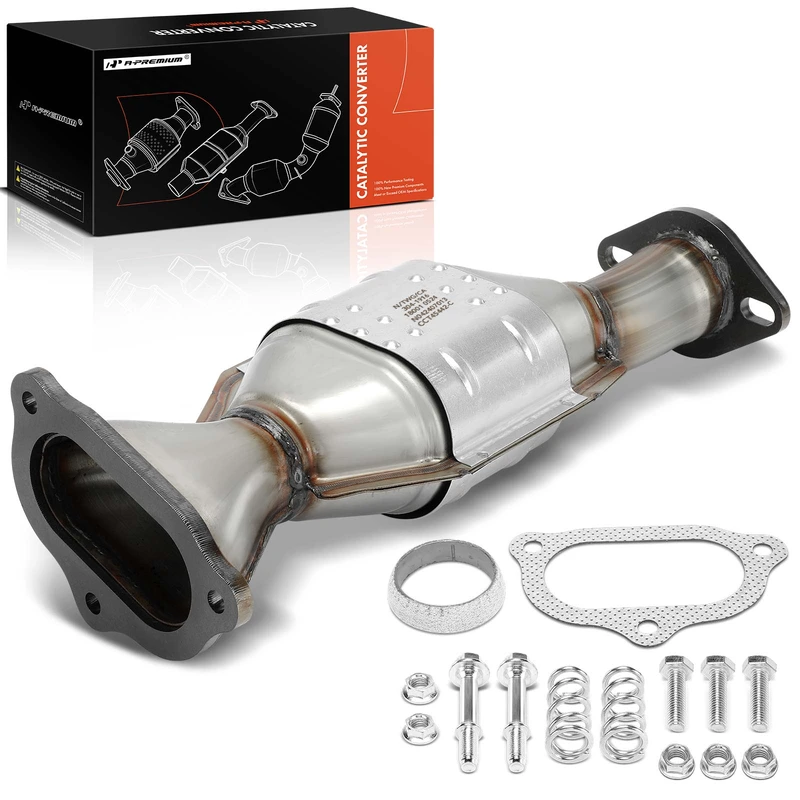 1-PC Catalytic Converter, Rear Side, Fit Federal Emissions, A-Premium APCCT642