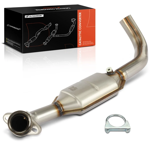 1-PC Catalytic Converter, Left Driver Side, Fit Federal Emissions, A-Premium APCCT402