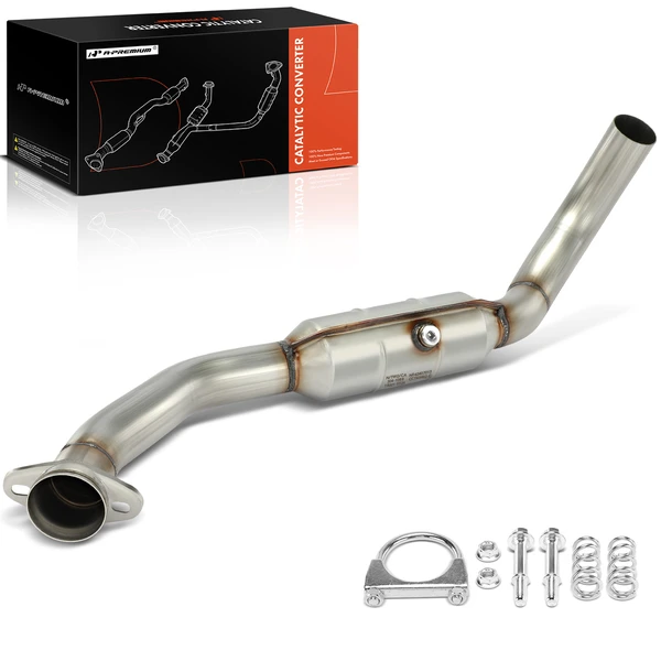 1-PC Catalytic Converter, Left Driver Side, Fit Federal Emissions, A-Premium APCCT643