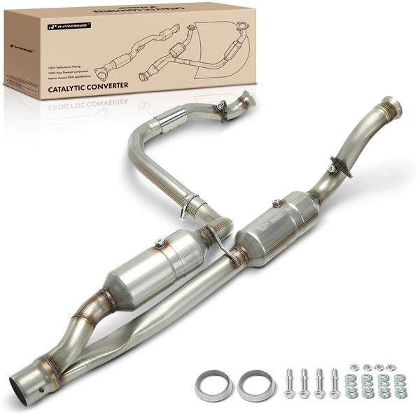 1-PC Catalytic Converter, Front Side, A-Premium APCCT712