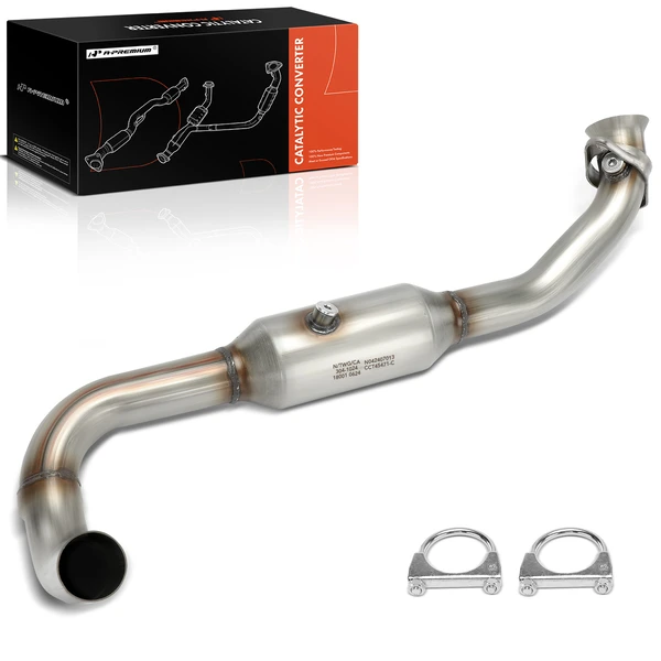 2006-2008 Lincoln Mark LT 1-PC Catalytic Converter Left Driver Side Fit Federal Emissions A-Premium APCCT645