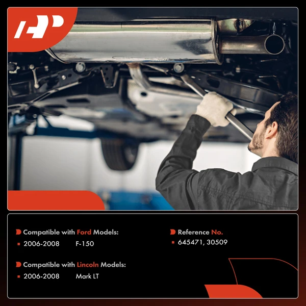 1-PC Catalytic Converter, Left Driver Side, Fit Federal Emissions, A-Premium APCCT645