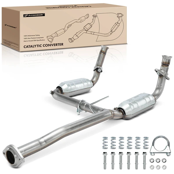 1-PC Catalytic Converter, Front Side, Fit Federal Emissions, A-Premium APCCT560