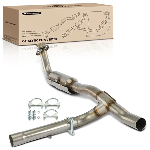 1-PC Catalytic Converter, Right Passenger Side, Fit Federal Emissions, A-Premium APCCT561