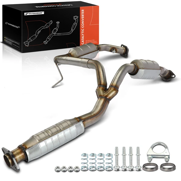 2002-2005 Mercury Mountaineer 1-PC Catalytic Converter Front Side Fit Federal Emissions A-Premium APCCT410