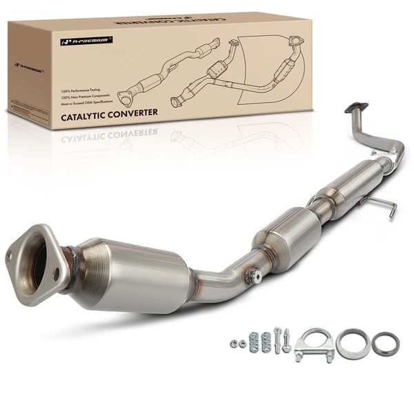 2009-2010 Pontiac Vibe 1-PC Catalytic Converter Front Side Fit Federal Emissions A-Premium APCCT413