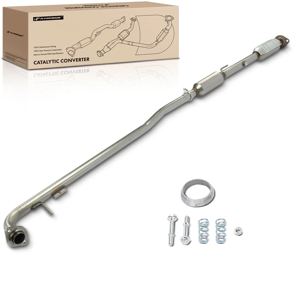 1-PC Catalytic Converter, Rear Side, Fit Federal Emissions, A-Premium APCCT238