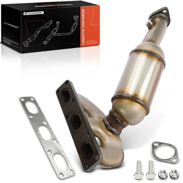 1-PC Catalytic Converter Rear Side Fit Federal Emissions A-Premium APCCT822