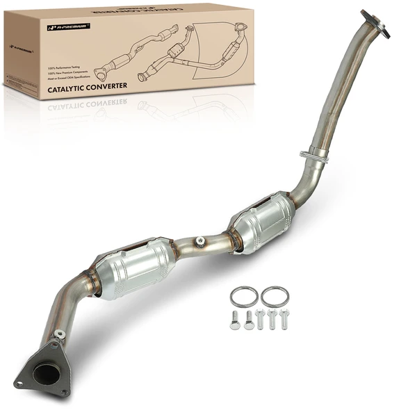 2007-2009 Toyota Tundra 1-PC Catalytic Converter Left Driver Side Fit Federal Emissions A-Premium APCCT481