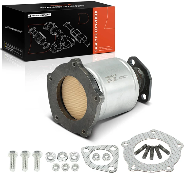 1-PC Catalytic Converter, Front Side, Fit Federal Emissions, A-Premium APCCT529