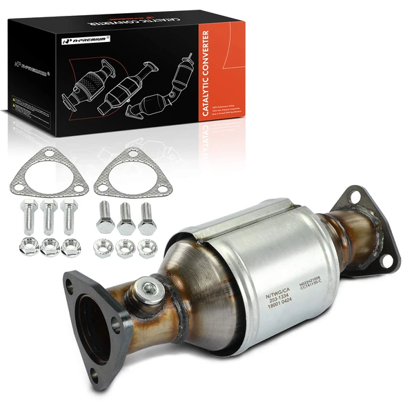 1-PC Catalytic Converter, Front Right Passenger Side, Fit Federal Emissions, A-Premium APCCT568