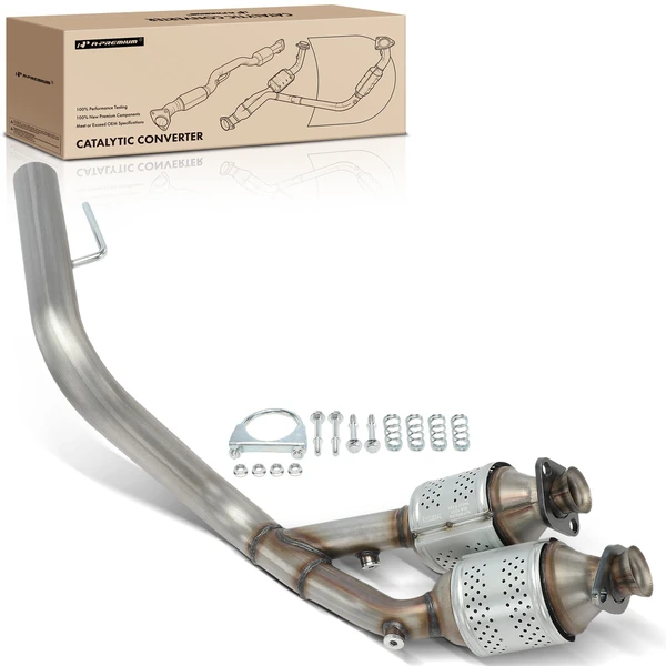 1-PC Catalytic Converter, Front Side, Fit Federal Emissions, A-Premium APCCT531