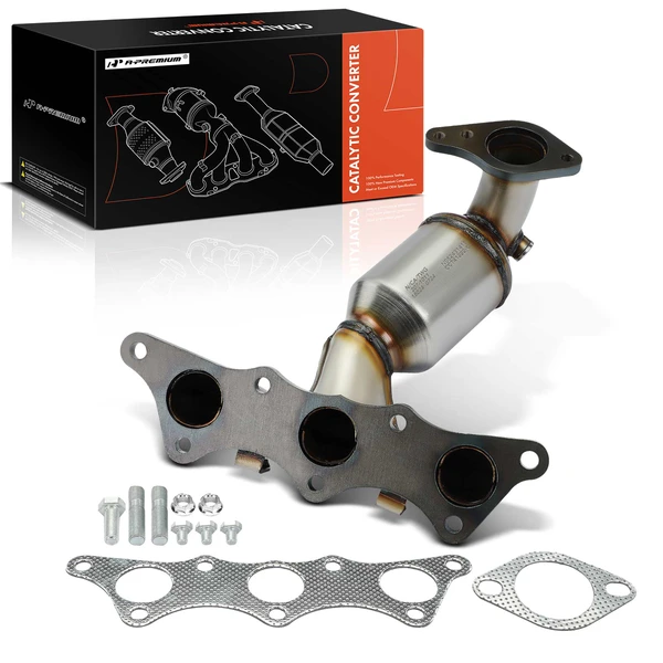 1-PC Catalytic Converter, Front Side, Fit Federal Emissions, A-Premium APCCT665