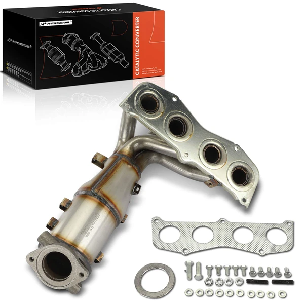 1-PC Catalytic Converter, Front Side, Fit Federal Emissions, A-Premium APCCT255