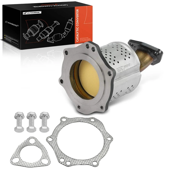 1-PC Catalytic Converter, Front Left Driver Side, Fit Federal Emissions, A-Premium APCCT261