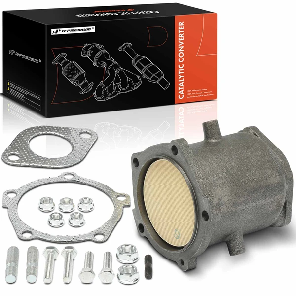 1-PC Catalytic Converter, Front Driver or Passenger, Fit Federal Emissions, A-Premium APCCT728