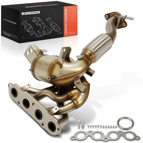 1-PC Catalytic Converter Front Side Fit Federal Emissions A-Premium APCCT826