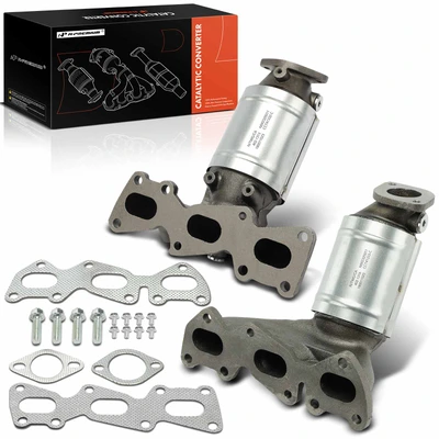 2 Pcs Front Left & Right Catalytic Converter
