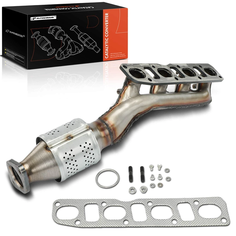 1-PC Catalytic Converter, Front Left Driver Side, Fit Federal Emissions, A-Premium APCCT265