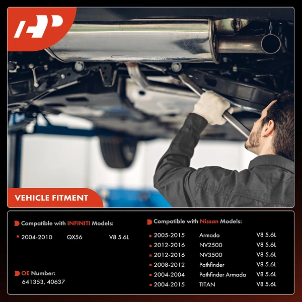 1-PC Catalytic Converter, Front Left Driver Side, Fit Federal Emissions, A-Premium APCCT265