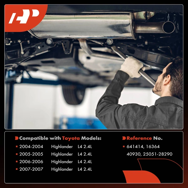 1-PC Catalytic Converter, Front Side, Fit Federal Emissions, A-Premium APCCT730