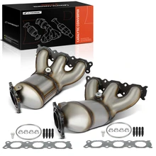 2 Pcs Left & Right Catalytic Converter