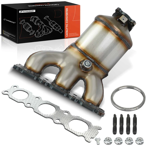 1-PC Catalytic Converter, Left Driver Side, Fit Federal Emissions, A-Premium APCCT673