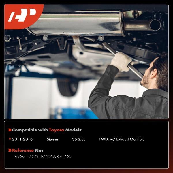 1-PC Catalytic Converter Front Right Passenger Side Fit Federal Emissions A-Premium APCCT828