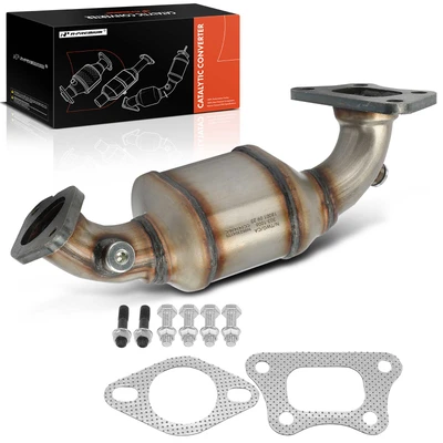 Front Driver Catalytic Converter with Exhaust Manifold