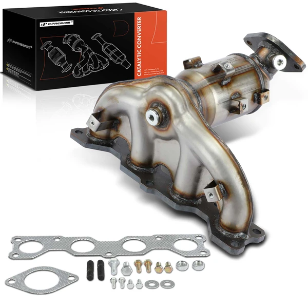 1-PC Catalytic Converter, Front Side, Fit Federal Emissions, A-Premium APCCT489