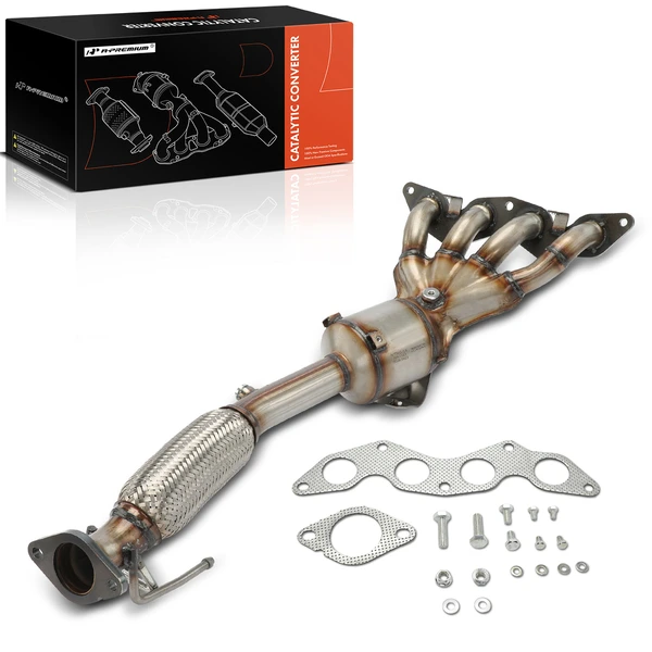 1-PC Catalytic Converter, Front Side, Fit Federal Emissions, A-Premium APCCT281