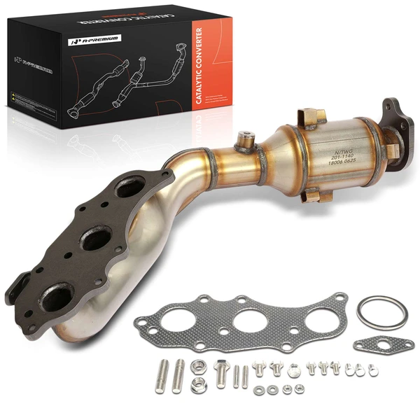 1-PC Catalytic Converter Front Right Passenger Side Fit Federal Emissions A-Premium APCCT781