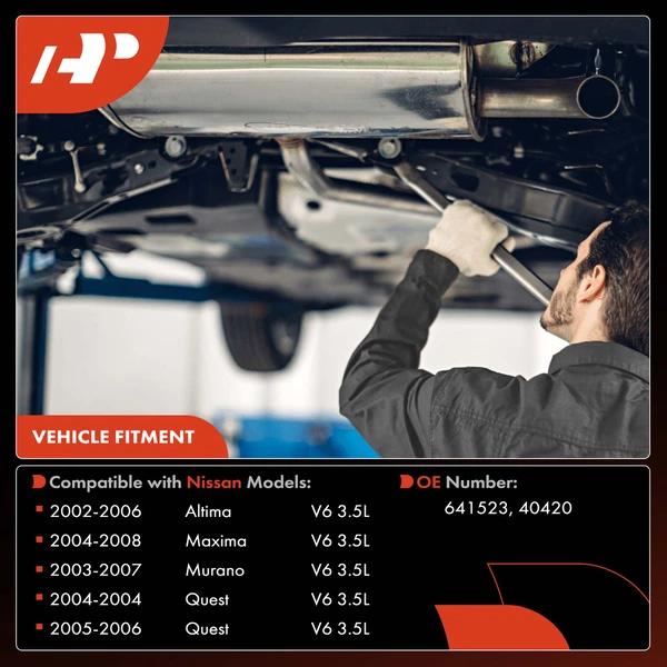 1-PC Catalytic Converter, Front Left Driver Side, Fit Federal Emissions, A-Premium APCCT063