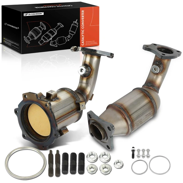 2003-2007 Nissan Murano 2-PC Catalytic Converter Front Driver & Passenger Fit Federal Emissions A-Premium APCCT062
