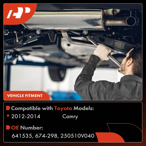 1-PC Catalytic Converter, Front Side, Fit Federal Emissions, A-Premium APCCT290