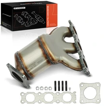 2011-2014 Volvo S80 1pc Catalytic Converter Front Left Driver Side Fit Federal Emissions A-Premium APCCT490