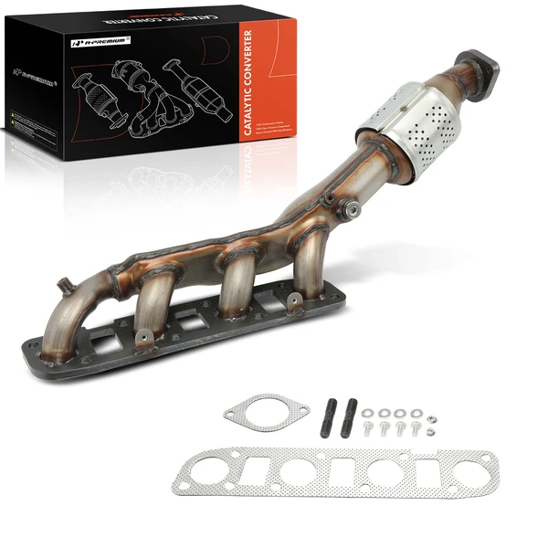 2014-2015 INFINITI QX80 1-PC Catalytic Converter Front Right Passenger Side Fit Federal Emissions A-Premium APCCT293