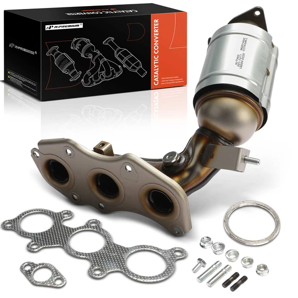 1-PC Catalytic Converter Front Right Passenger Side Fit Federal Emissions A-Premium APCCT782
